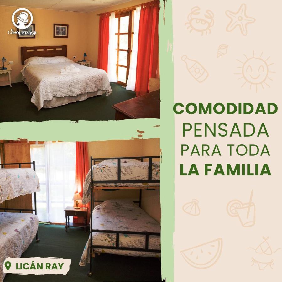 Hotel Complejo Turistico El Conquistador Lican Ray Esterno foto